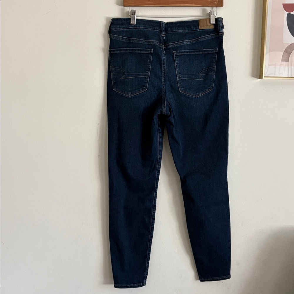 American Eagle Outfitters Dark Blue Skinny Jeans - Picture 10 of 10